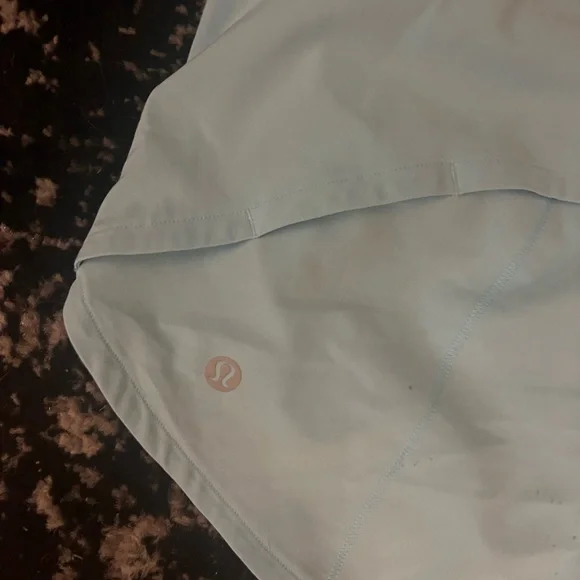 Lululemon turquoise shorts - Picture 5 of 6